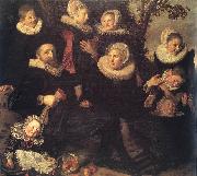 HALS, Frans Family Portrait in a Landscape oil on canvas